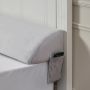 Mattress wedge headboard cushion, grey, 1930x255x152 mm