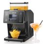 Snowflake ice maker with stainless steel blade, 0.8 L tank, 20 kg/24 h production