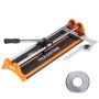 Manual tile cutter, 17 inch, tungsten carbide wheel, infrared system