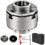 Lathe Chuck 4 Inch, 4 Jaw, 1 Inch x 8TPI Thread, Wood Bowl Chuck with Accessories