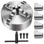 5 inch 4 jaw self-centering lathe chuck, cast iron
