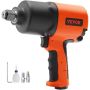Pneumatic impact wrench 3/4" composite drive for automotive repair