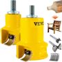 Dowel cutter 1 and 2 inches, aluminum-steel, commercial set