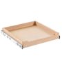 Pull-out wooden closet organizer, 20x21" drawer