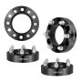 Wheel spacers 1.5 inch, 106.1 mm, M12 x1.5, black, 4 pcs.