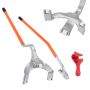 Truck tire changing stand, removable, 57.1-62.2 cm, radial tubeless tire
