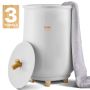 Towel warmer for the bathroom with automatic shut-off, capacity up to 3 pcs.
