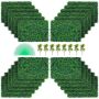 Artificial boxwood panels, 24x16", UV protection, 4 cm thick, green decor for the garden and yard
