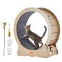 Large cat running wheel 29.5 inches with carpet and teaser