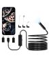Endoscope borescope camera 1920P HD, 8 LED, IP67, 5m cable