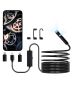Endoscope camera with LED light, HD 1920P, IP67, 5 m cable, android/ios