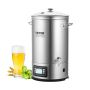 Electric brewing system, 8 gallon, 304 stainless steel with control panel