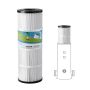 Pool filter cartridge, 50 sq. ft., compatible with hayward C500, triangular pleated