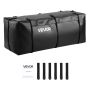 Cargo bag for towbar, waterproof, 840D PVC, 60 x 24 x 24 cm, 20 cubic feet