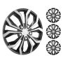 Wheel covers 16 inches, ABS and PC, scratch-resistant, with valve hole