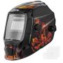 Auto-darkening welding helmet CRIUS, solar powered, 93x43 mm, 2 sensors, TIG MIG