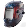 Auto-darkening welding helmet, solar powered, 100x80 mm, TIG MIG