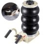 Pneumatic jack 3 t with 3 airbags, 450 mm, white