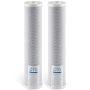 Whole house water filter, 4.5"x20" CTO carbon cartridge, 2 pcs.