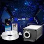 Starlight ceiling light kit, 550 pcs, fiber optic, RGBW, remote control