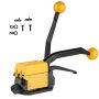 Steel strapping tool 1.3-1.9 cm, 3 in 1 (tensioner, crimping tool, cutter)