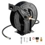 Pressure washer hose reel 15.2 m x 9.5 mm, steel, automatic unwinding, 4000 PSI