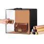 Photo studio light box 315x310x310 mm, 3000–5600 K, 6 double-sided backgrounds