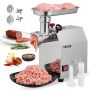 Electric commercial meat grinder, 2.3 kg/min, 600 W, stainless steel