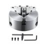3-jaw lathe chuck, 8 inch, self-centering, with wrench set