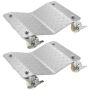 Vehicle positioning castors 680 kg, 2 pcs.