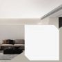 Ceiling tiles PVC foam, 24x24 inches, white, 12 pcs. per pack