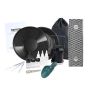 Gold panning set 12 inch aluminum with box and backpack