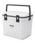 Portable 38 QT Cooler with Cup Holder and Ice Hold