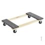 Heavy furniture moving cart, 18x30", 1000 lbs, PP wheels