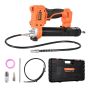 Cordless Grease Gun with LED, 8000 PSI, 35.4" Hose, 18 V (Tool Only)