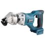 Cordless metal shears with swivel head, double blades
