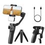 Smart 3-axis phone stabilizer with face tracking and gesture control