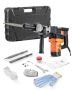 Electric demolition hammer 1600 W with 2 chisels