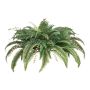 Artificial Boston Fern, 80 Branches, 37-41 Inch, Sunlight Resistant, with Pot
