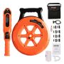 Pipe blockage detector, 30 m, waterproof, for PVC, metal pipes