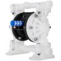 Double Polypropylene Diaphragm Air Water Pump, 7 GPM, 100 PSI