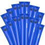 Pool cover water bags, 12 pcs., blue, 3000 mm, PVC, double chambers