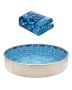Pool liner, 30-foot round, vinyl coating, 52-inch height