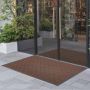 Front door mat, TPE, 1194x889 mm, brown, indoor and outdoor
