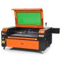 100 W CO2 laser engraving and cutting machine, 61x89 cm, for wood and acrylic