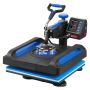 Digital Heat Press Machine, 15" x 15", Sublimation, Blue