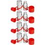 Hydraulic quick coupling 1/2" NPT (ISO 16028), 4 pairs