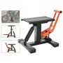 Motorcycle hydraulic lift stand, 440 lbs, adjustable height
