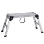 Folding aluminum work platform 150 kg load capacity