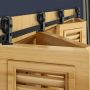 Bi-fold Sliding Barn Door Track Kit, 64 Inch